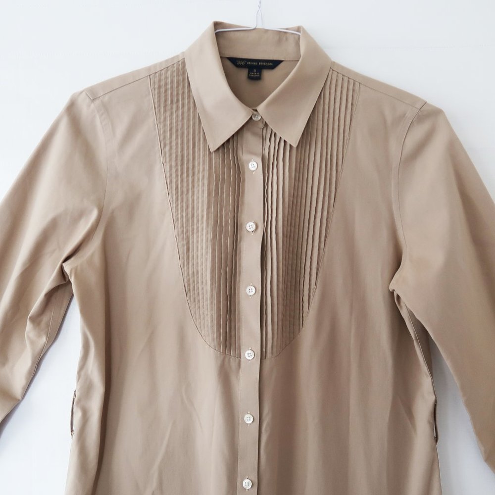 SOLD | Brooks Brothers Button Down Shirt Dress - Picture 5 of 12